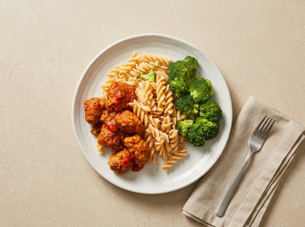Turkey Meatballs & Pasta